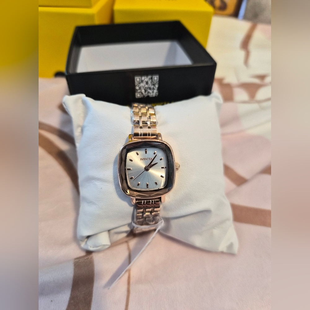 Invicta Women's Two-Tone Watch with Silver Dial